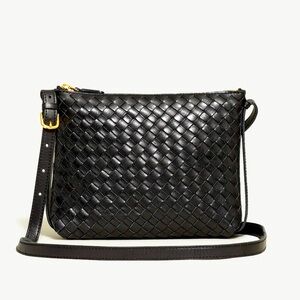 NWT Madewell Puff Crossbody Bag - Black